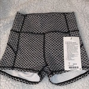 Lululemon In Movement Shorts